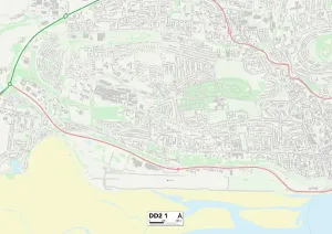 Dundee DD2 1 Print Map Sector