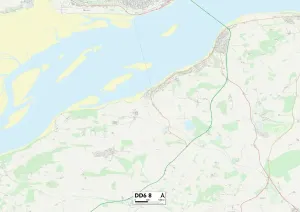 Fife DD6 8 Print Map Sector