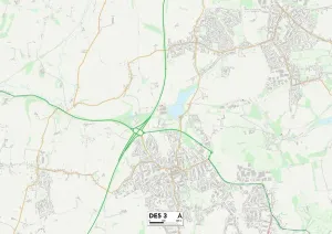 DE - Derby Prints: Amber Valley DE5 3 Print Map Sector