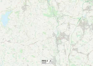Amber Valley DE56 2 Print Map