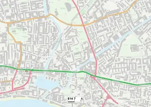 Tower Hamlets E14 7 Print Map Sector
