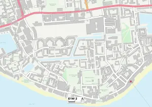 Tower Hamlets E1W 2 Print Map