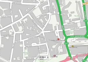 Tower Hamlets EC3N 2 Print Map Sector