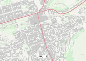 Edinburgh EH1 1 Print Map Sector Guide