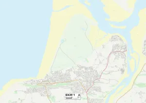 Torridge EX39 1 Print Map Sector