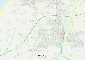 Torridge EX39 3 Print Map Sector
