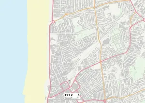 Blackpool FY1 2 Print Map Sector