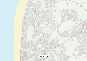 Blackpool FY2 0 Print Map Sector