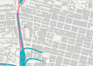 Glasgow G2 4 Print Map Sector
