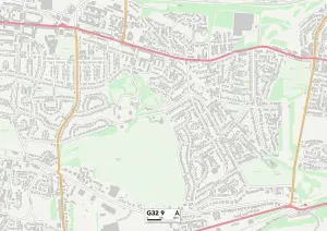 Glasgow G32 9 Print Map Sector