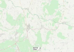 GL17 0 Gloucester Print Map Sector