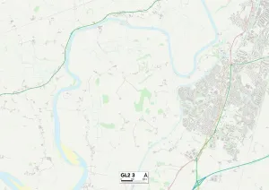 Gloucester GL2 3 Print Map Sector