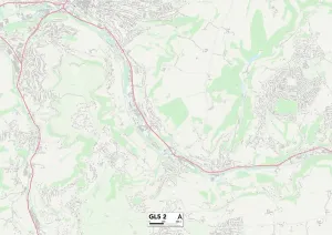Stroud GL5 2 Print Map Sector