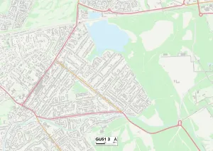 Hart GU51 3 Print Map Sector