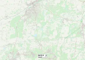 GU10 2 Print Map of Waverley Area