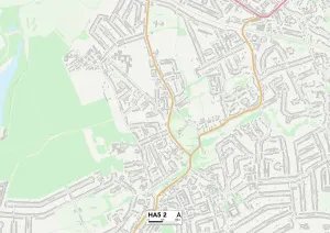 Harrow HA5 2 Print Postcode Sector Map