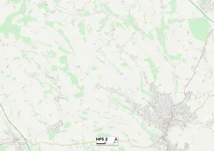 Chiltern HP5 2 Postcode Sector Print Map
