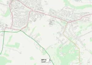 Chiltern HP7 9 Print Map