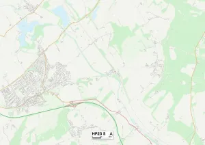 Dacorum HP23 5 Print Map Sector
