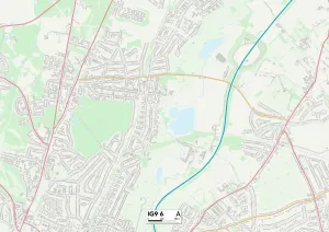 Epping Forest IG9 6 Print Map