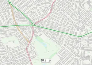 Redbridge IG2 6 Print Map Sector Map