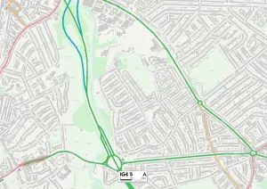 Redbridge IG4 5 Print Map Sector