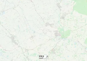 Forest Heath IP28 8 Print Map