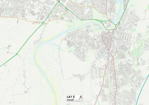 Lancaster LA1 5 Print Map Sector