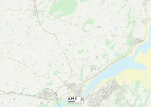 Anglesey LL59 5 Print Map Sector