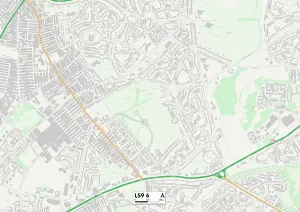 Leeds LS9 6 Print Map Sector