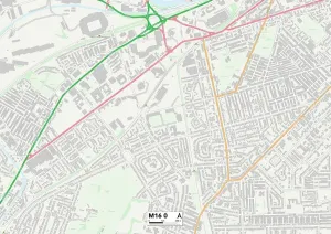Trafford M16 0 Print Map Sector