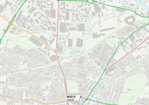 Trafford M32 0 Print Map Sector Guide