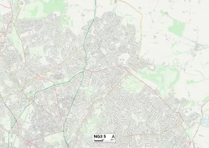 Gedling NG3 5 Print Map Sector
