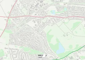 Nottingham NG8 2 Print Sector Map