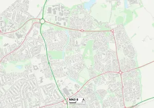 Daventry NN3 8 Print Map Sector Guide