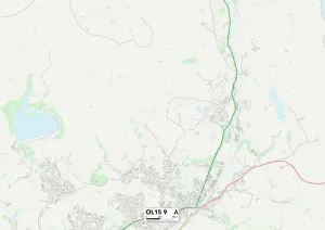 Rochdale OL15 9 Print Map Sector