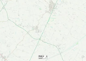 Boston PE20 2 Print Map Sector