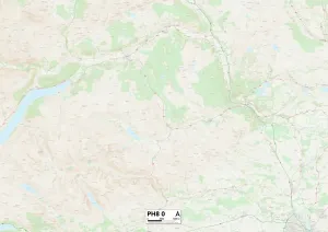 PH - Perth Prints: Perth and Kinross PH8 0 Print Map Sector