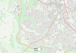 PR - Preston Prints: Chorley PR7 2 Print Map Sector
