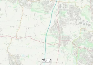 PR - Preston Prints: Chorley PR7 6 Print Map Sector