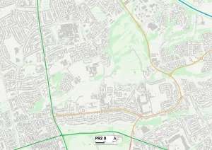 Preston PR2 8 Print Map Sector