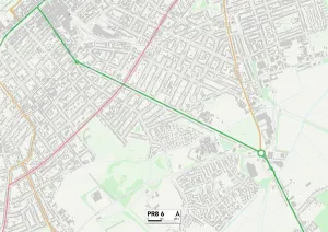 PR - Preston Prints: Sefton PR8 6 Print Map Sector