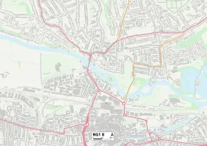 Berkshire RG1 8 Print Map Sector