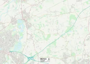 Wokingham RG10 0 Print Map Sector