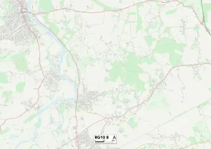 Wokingham RG10 8 Print Map Sector