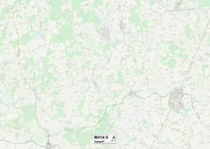 Chichester RH14 0 Print Map Sector