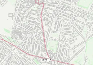 Medway ME7 4 Print Sector Map