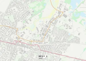 Swale ME10 3 Postcode Sector Print Map