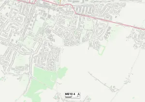 Swale ME10 4 Print Map Sector