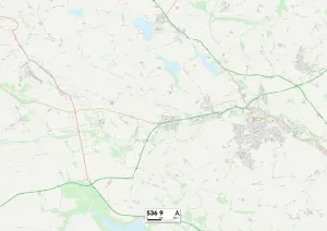 Barnsley S36 9 Print Map Sector Guide